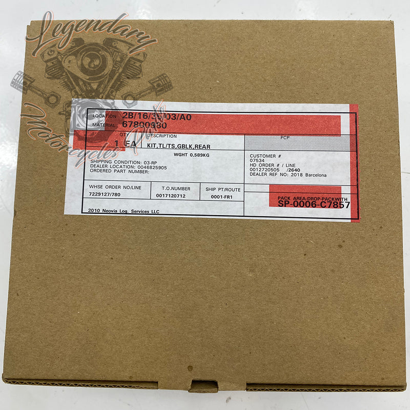 Cubierta de luz trasera OEM 67800980