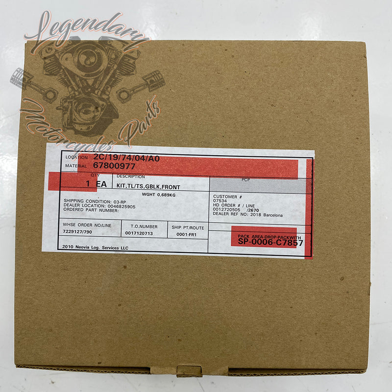 Soporte y luz de giro delantera OEM 67800977