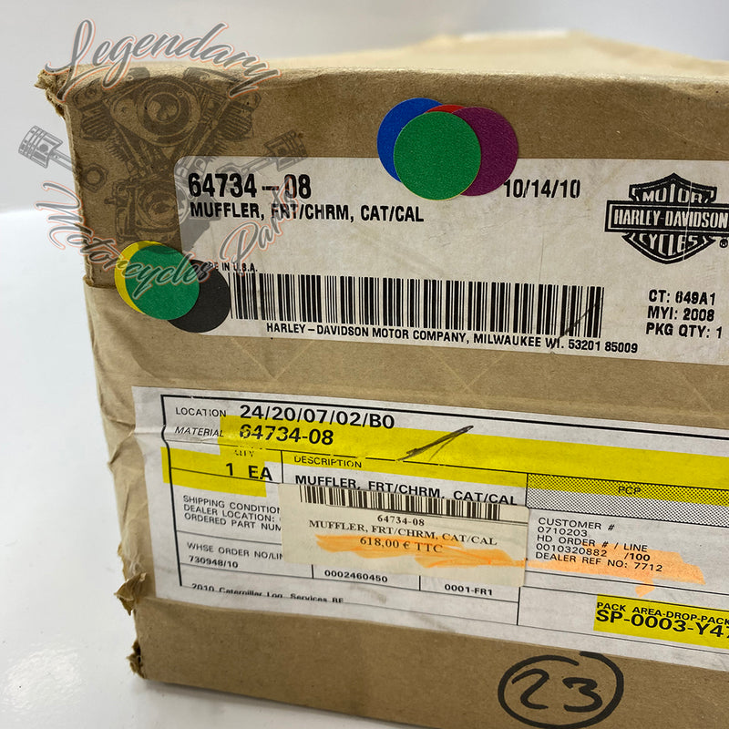 Front Silencer OEM 64734-08