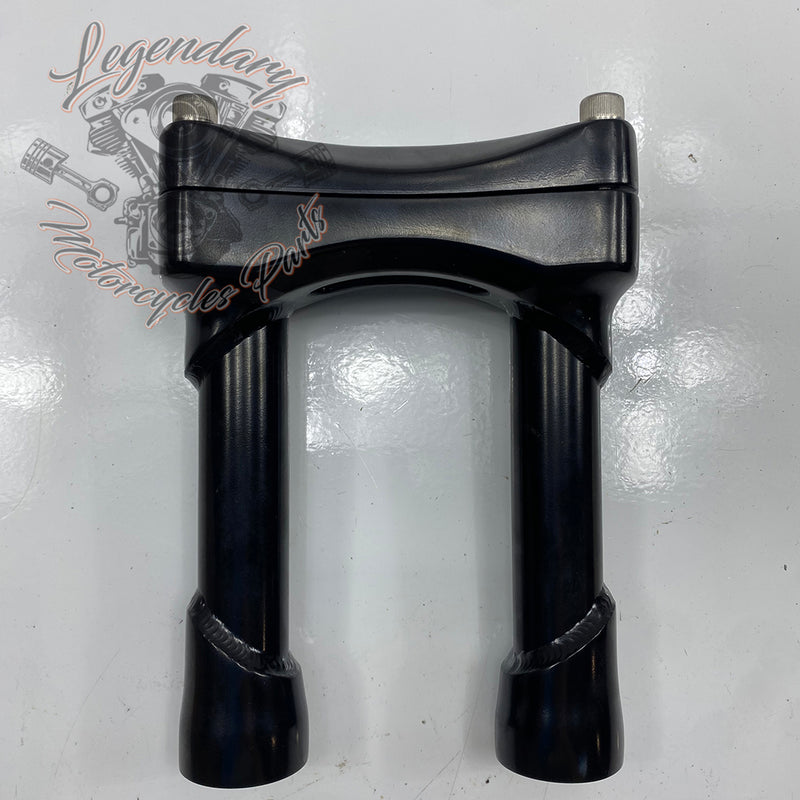 Murdock 6" Biltwell Handlebars Risers and Top Clamp Réf. 6403-201-06