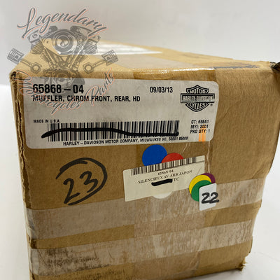 Sprednji/zadnji dušilec hrupa OEM 65868-04