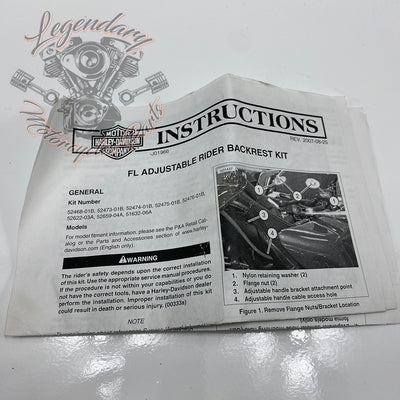 Kit de archivos de piloto regulable OEM 52622-03A