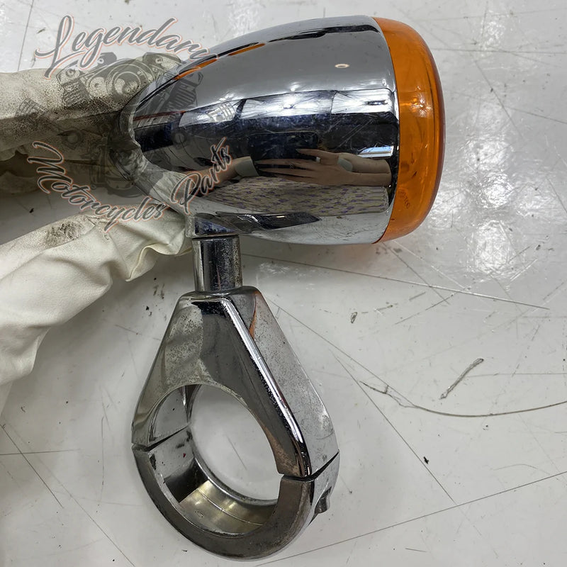 Intermitente delantero con fijación en tubo de horquilla