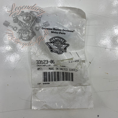 Oil Tank Drain Plug OEM 33123-06