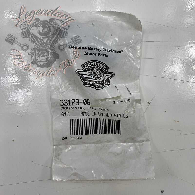 Oil Tank Drain Plug OEM 33123-06