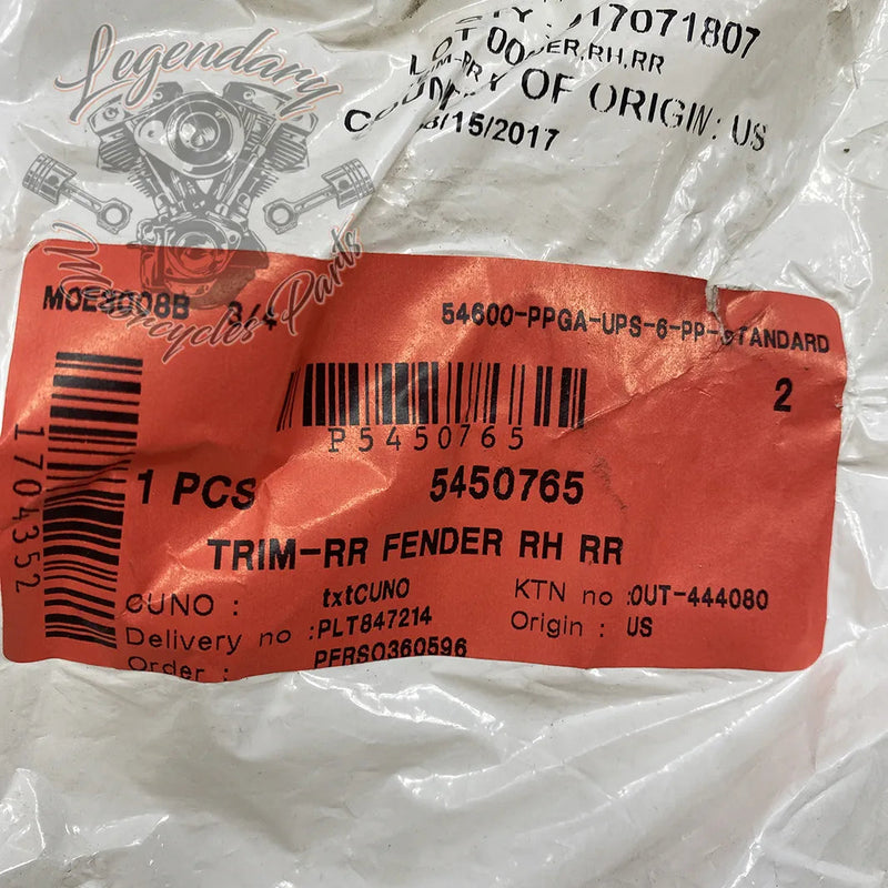 Rear Fender Trim Réf. 5450471-156