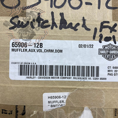 Uitlaatdemper OEM 65906-12B