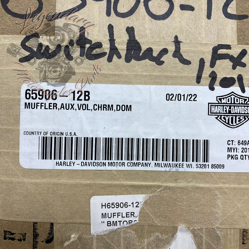 Uitlaatdemper OEM 65906-12B