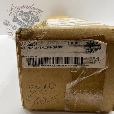 Osłona cieplna kolektora wydechowego OEM 65400331