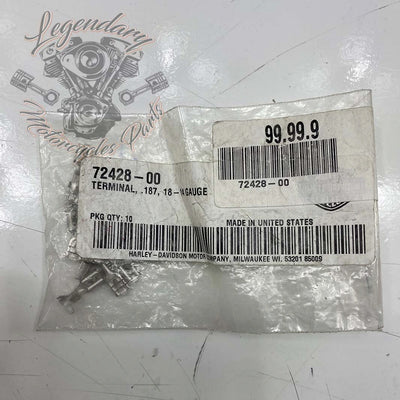 Conector Fast-On 4,75 mm (0.187"), para cable de 14-18 AWG OEM 72428-00