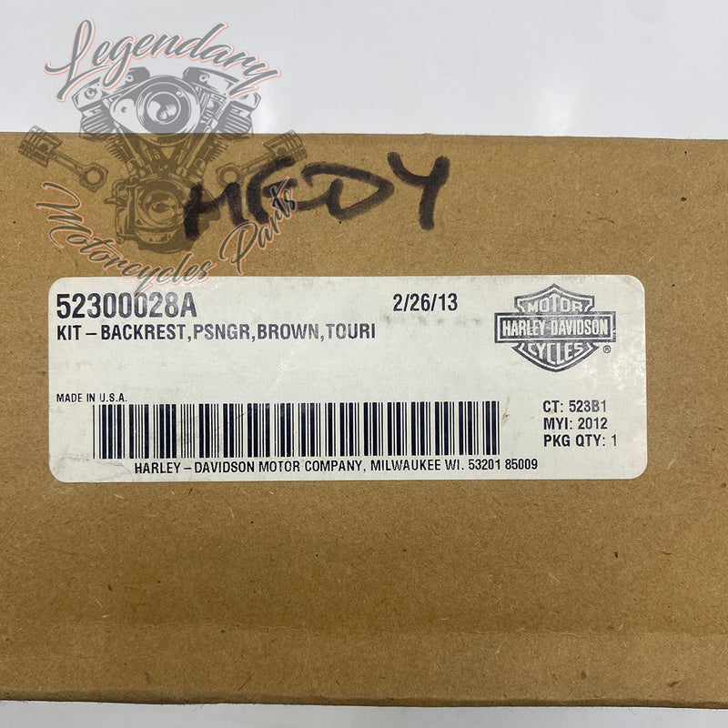Short Sissy Bar Cushion OEM 52300028A
