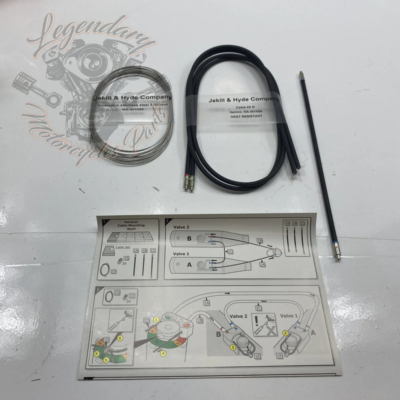 Kit de câble de clapet de silencieux OEM KA-301004
