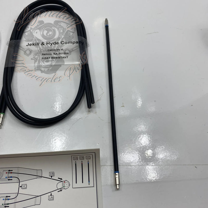 Kit de câble de clapet de silencieux OEM KA-301004