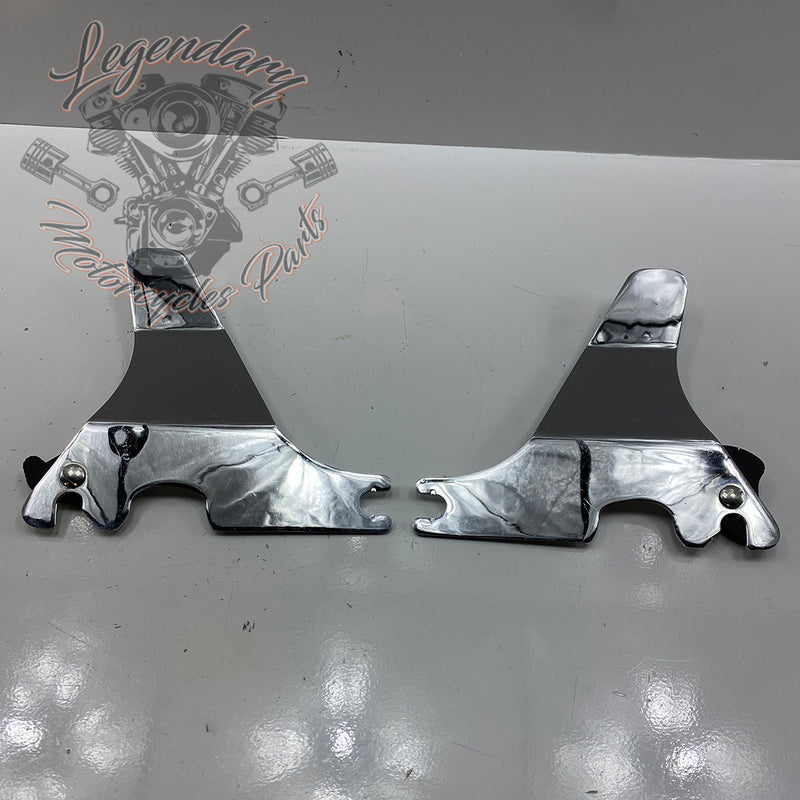 Detachable Sissy Bar Side Plates OEM 53913-04