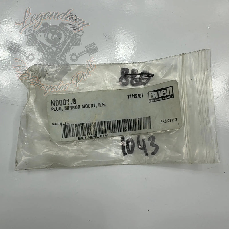 Tappo di supporto specchietto retrovisore Ref N0001.B