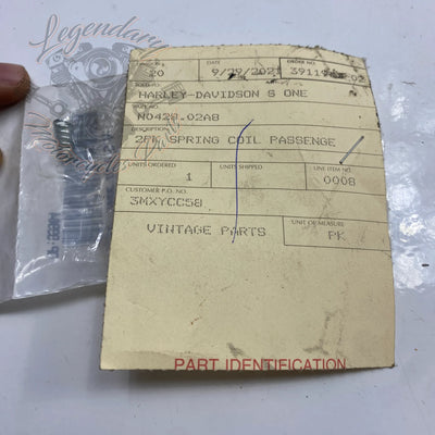 Resorte de reposapiés OEM N0428.02A8