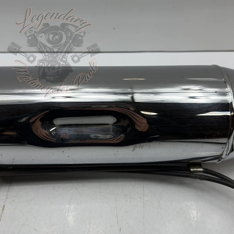 Pair of Touring Mufflers with Valve