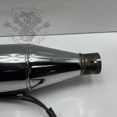 Pair of Touring Mufflers with Valve