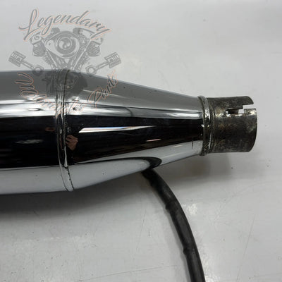 Pair of Touring Mufflers with Valve