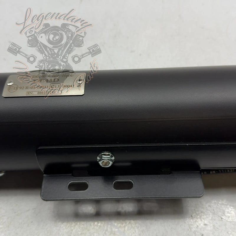 Silenziatore a valvola per Softail M8