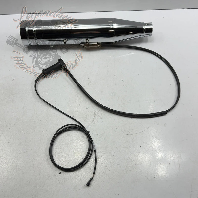 Silenciador con válvula para Dyna