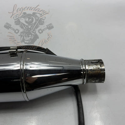 Pair of Touring Mufflers with Valve