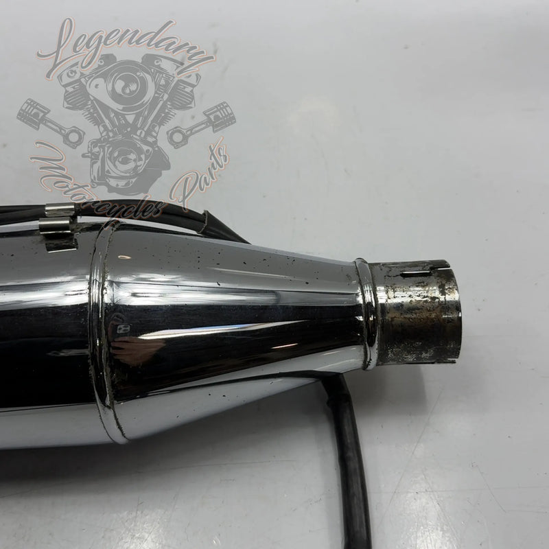 Pair of Touring Mufflers with Valve