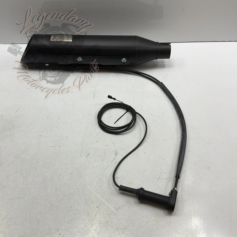 Silenziatore a valvola per Softail M8