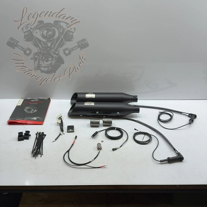 Silenziatore a valvola per Softail M8