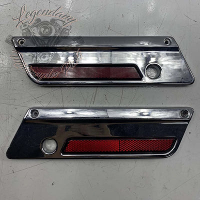 Plaques de fermeture de sacoche