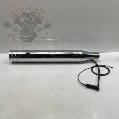 Pair of Touring Mufflers with Valve