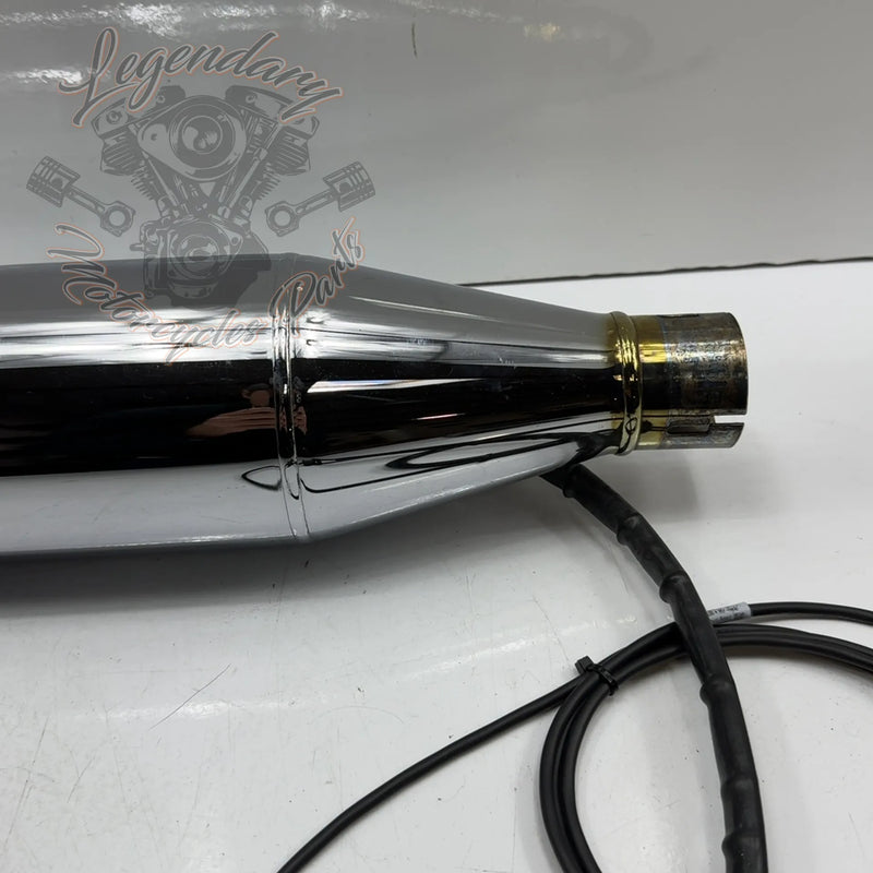 Pair of Touring Mufflers with Valve