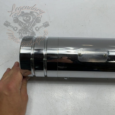 Pair of Touring Mufflers with Valve