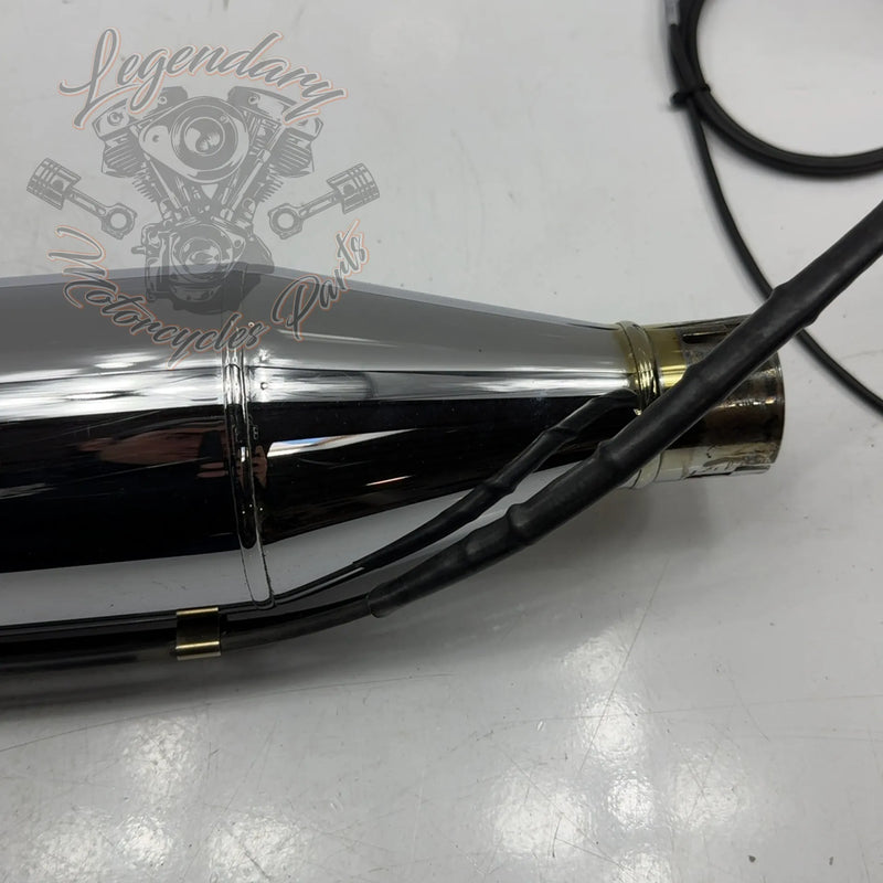 Pair of Touring Mufflers with Valve