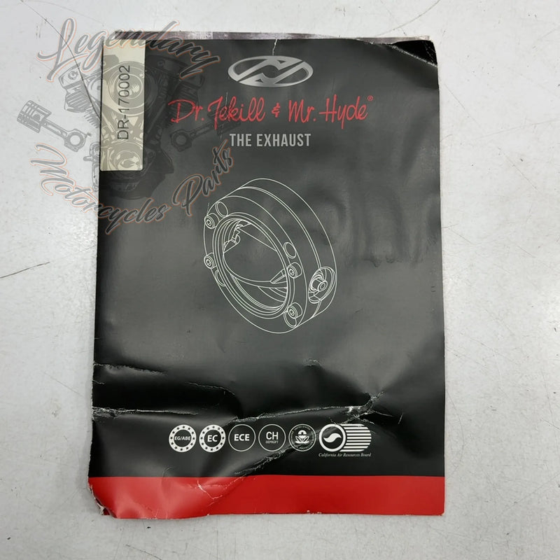 Silenziatore a valvola per Softail M8