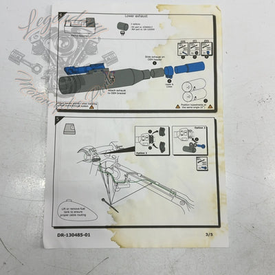 Silenziatore a valvola per Softail M8