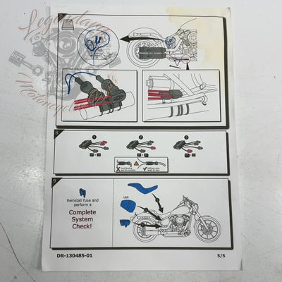 Silenziatore a valvola per Softail M8