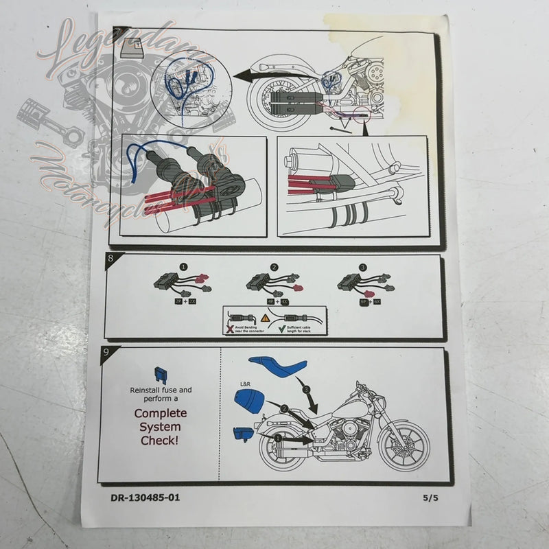 Silenziatore a valvola per Softail M8