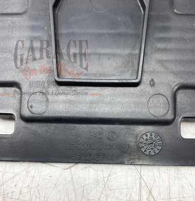 License plate holder OEM 67900329