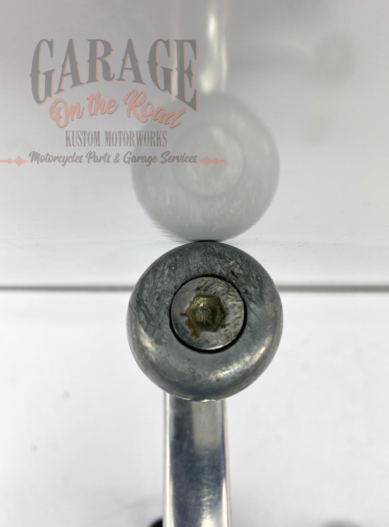 Driver footrest and gear pedal support