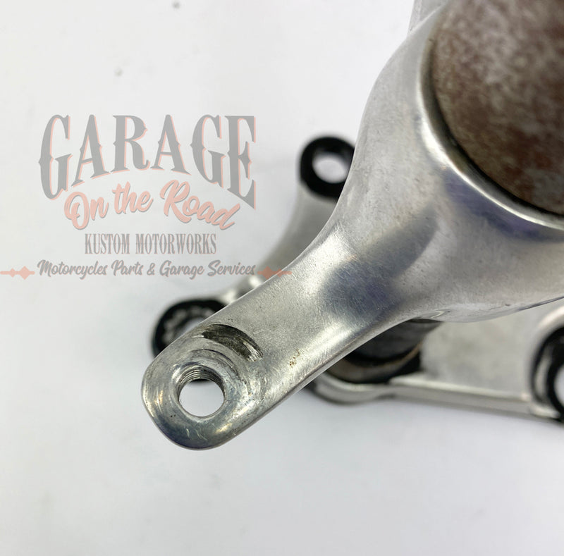 Driver footrest and gear pedal support