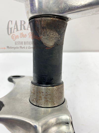 Driver footrest and gear pedal support