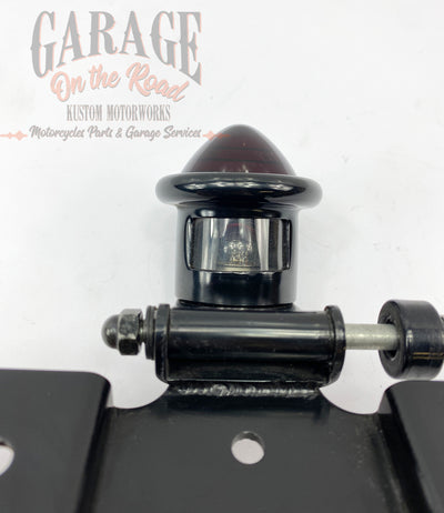 Light and license plate support