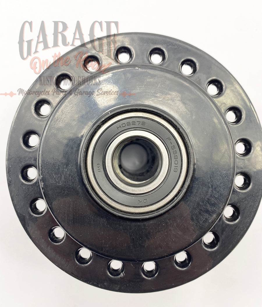 Moyeu De Roue Central (Mid-Star) Chromé Pour Roue à Rayons - Harley-Davidson Big Twin 1967 à 1972 - Neuf