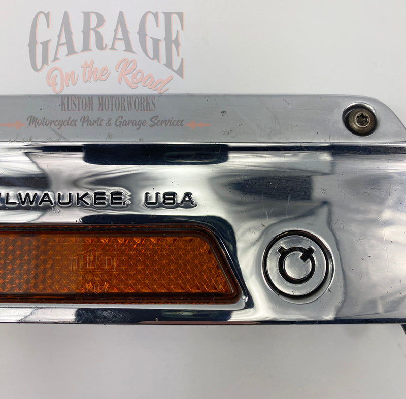 Left Saddlebag Lock Plate OEM 90603-93A
